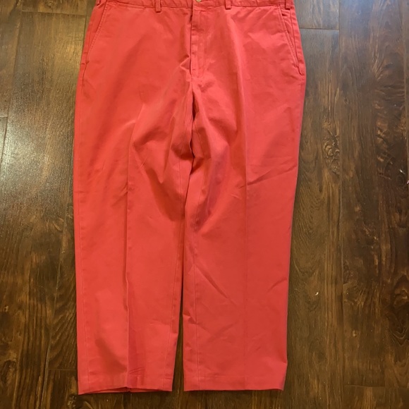 Polo Ralph Lauren Other - Polo Ralph Lauren 42 X 36 Red Flat front Nantucket Red Discounted shipping
